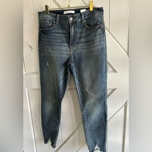 Eunina Clara high rise skinny crop jeans size 11